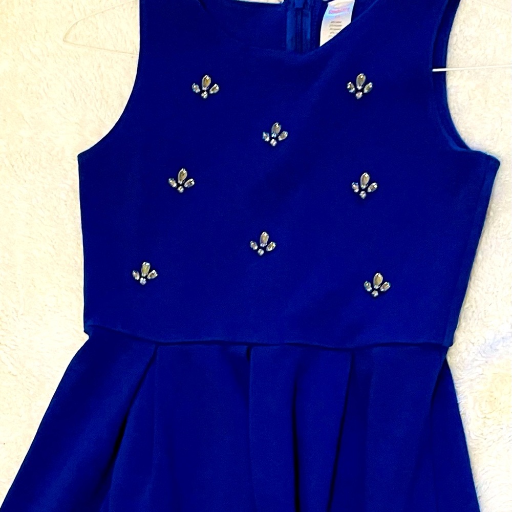 Girls Royal Blue Gymboree Dress Size 12